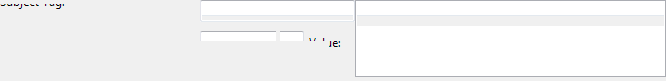 Example interface